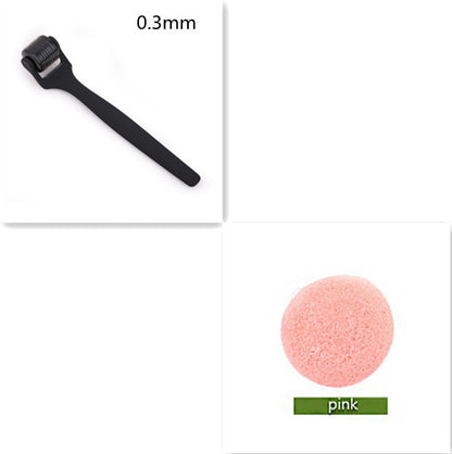 Matte 540 Microneedle Roller Feel Oil Rubber Oil Handle Matte Beauty DealSniper.net Set D 0.3mm