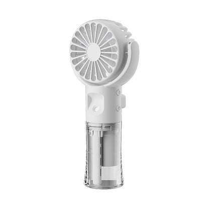 Portable Handheld Spray Fan 4-Speed Water Spray Mist Electronics Gym From House F4 Spray Fan White Hand held Spray Fan