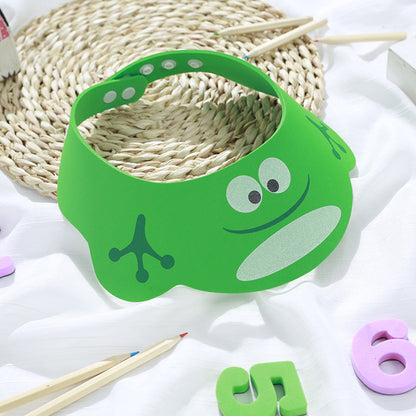 Baby Waterproof Ear Protection Shower Hat Kids DealSniper.net Green Cartoon Shower Cap