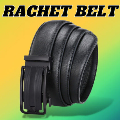 Men's Ratchet Belt Leather Mens Belt With Slide Buckle Ratchet Belts For Men USA Men dealsniper-net