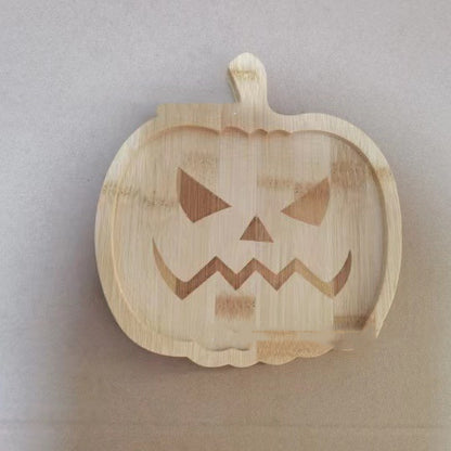New Halloween Pumpkin Plate Ghost Tray Kitchen DealSniper.net Pumpkin