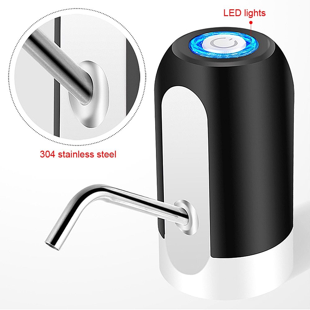 Automatic Electric Drinking Water Bottle Pumps Kitchen dealsniper-net