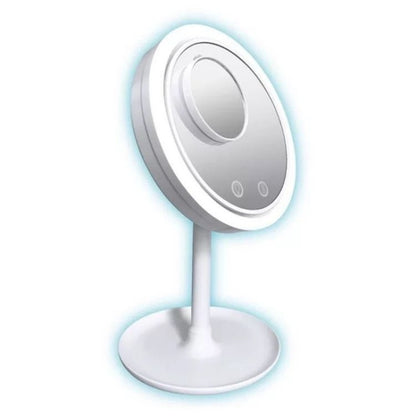 Fan LED Light Makeup Mirror Beauty dealsniper-net White