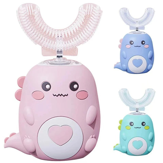Children'S Electric Toothbrush Food Grade Silicone Oral Kids null