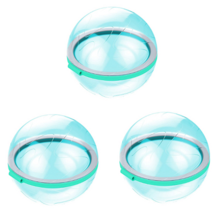 New Water Fight Water Polo Toy Party Swimming Bath Kids dealsniper-net Blue sky 3pc