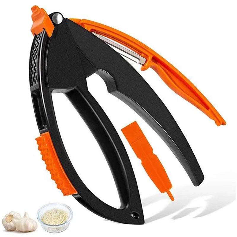 Manual Multifunctional Household Garlic Press Set Kitchen Gym From House