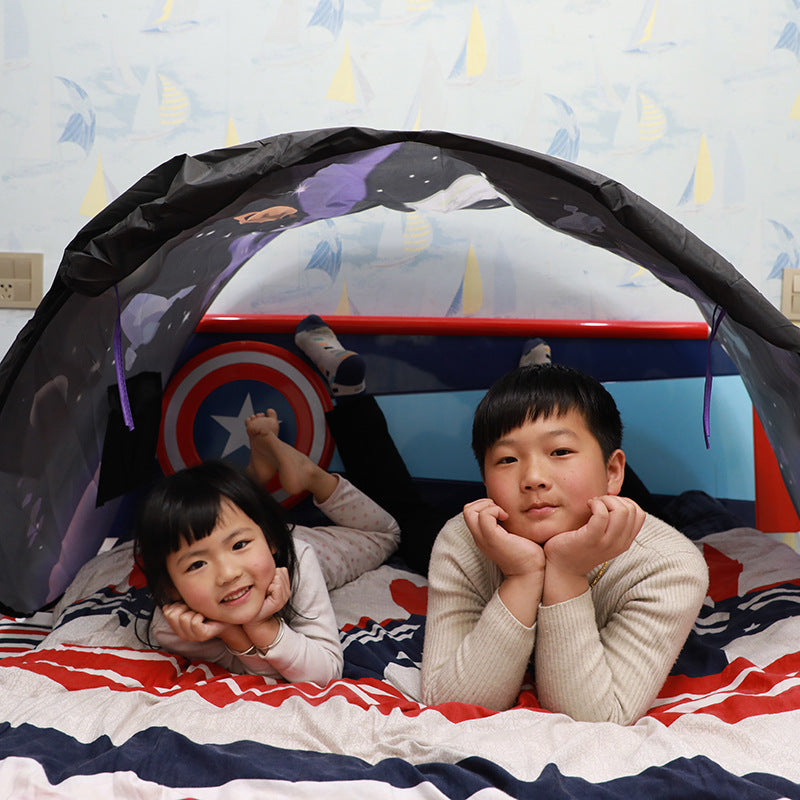 Folding children's tent Starry tent Fantasy tent Indoor bed mosquito net Kids dealsniper-net