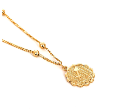 Constellation necklace Jewelry dealsniper-net Gold Sagittarius