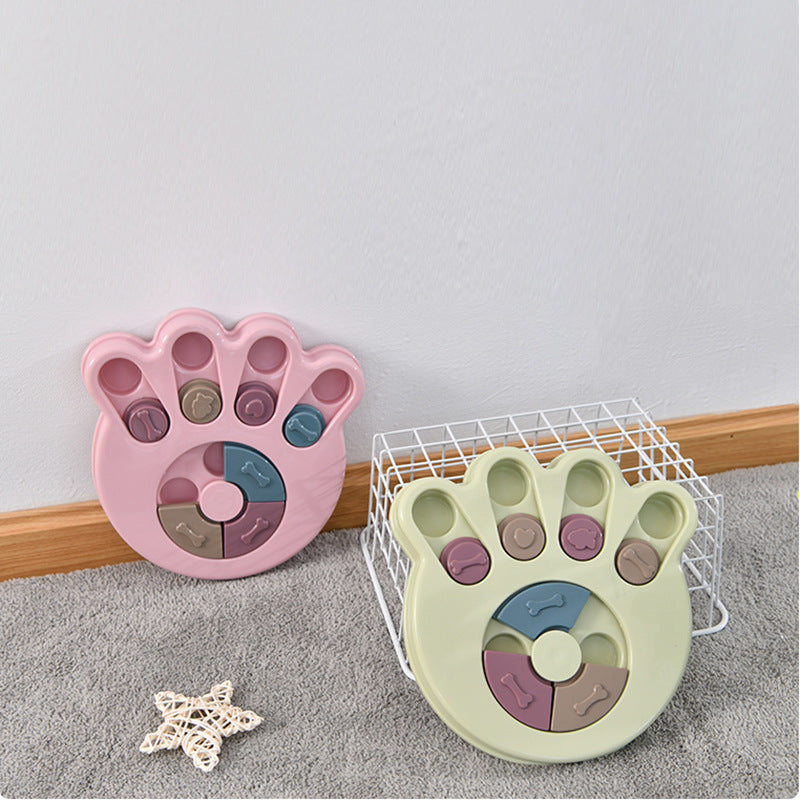 Dog Puzzle Toys Increase IQ Interactive Slow Dispensing Feeding Pets Gym From House