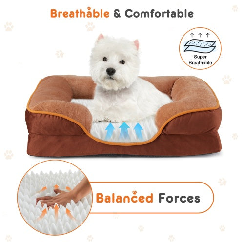 Memory Foam Pet Bed For Small Dogs And Cats