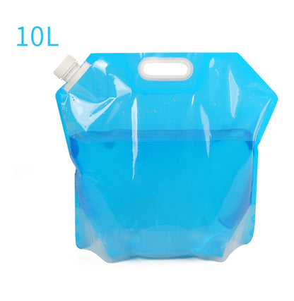 PVC Outdoor Camping Hiking Foldable Portable Water Bags Container Outdoor dealsniper-net 10L