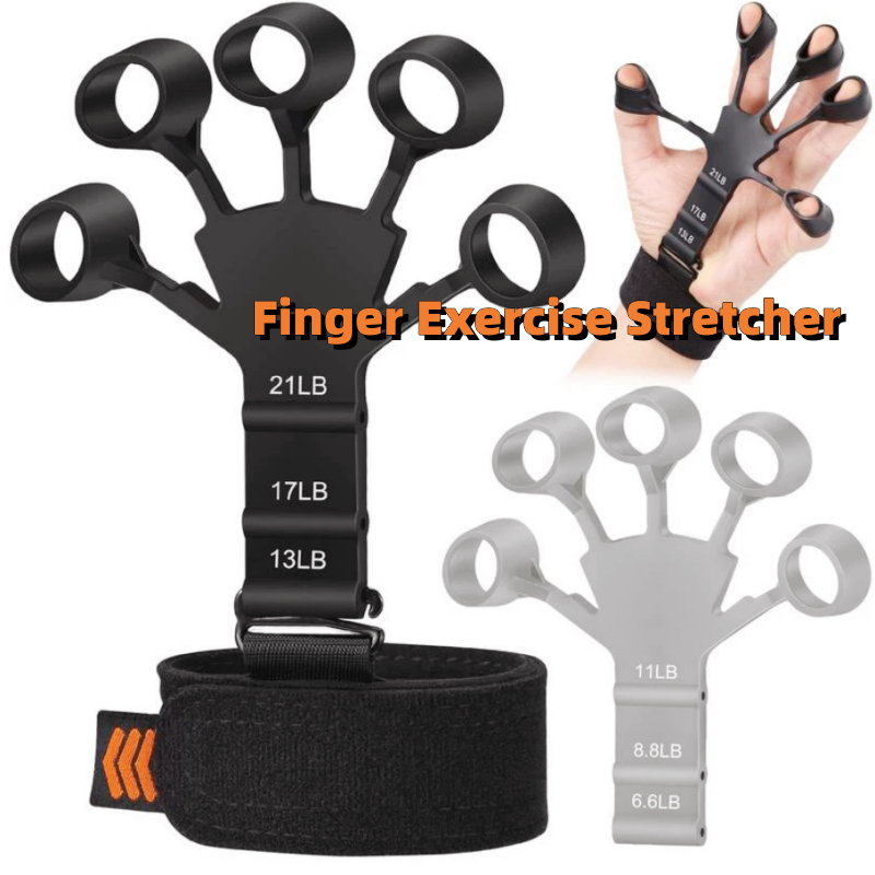 Silicone Grip Device Stretcher Finger Gripper Strength Trainer