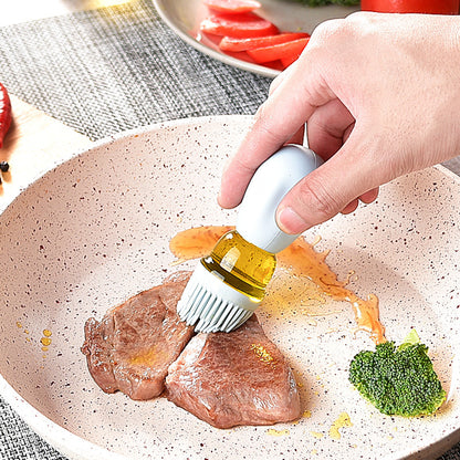 Creative Silicone Brush Head Brush Oil Bottle Kitchen Kitchen dealsniper-net