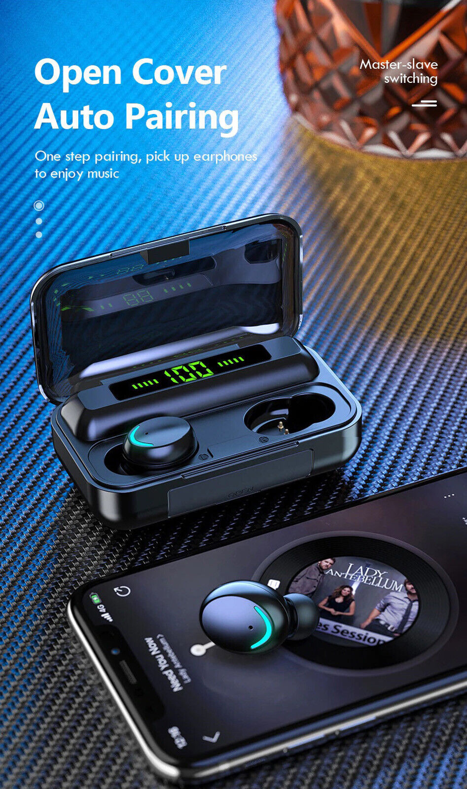 Bluetooth 5.0 Earbuds For Android Wireless Earphone Electronics dealsniper-net