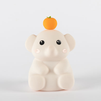 New Elephant Orange Elephant Small Night Lamp Gadgets Gym From House Pink 0.5W Chinese Version