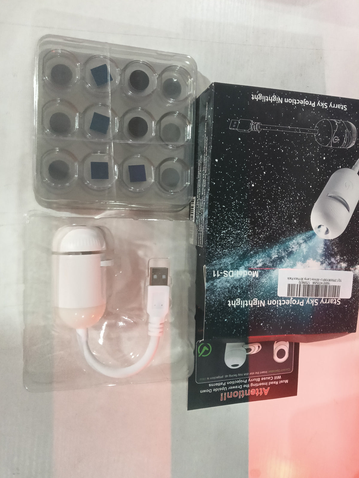 Starry Night Light Projector - Bedroom Ambiance Galaxy Star Home Decor DealSniper.net