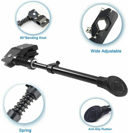 New Adjustable Bicycle Kickstand Mountain Bike Outdoor DealSniper.net