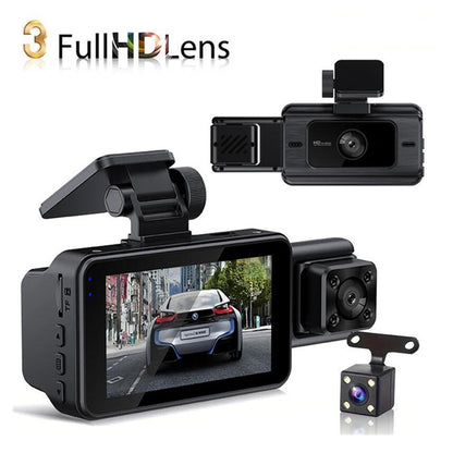 S15 Three-record Driving Recorder HD Night Vision Electronics DealSniper.net