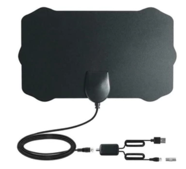 Mini Digital TV Antenna DVB-T2 Home dealsniper-net 2pcBlack