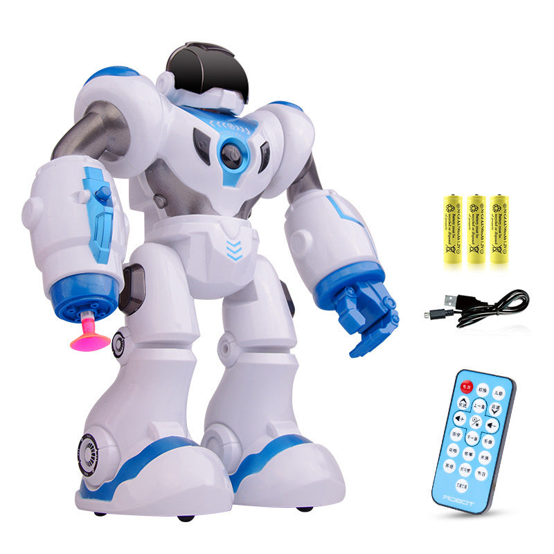 Remote Control Toy Smart Robot Electric Dancing Toy Kids dealsniper-net BlueA