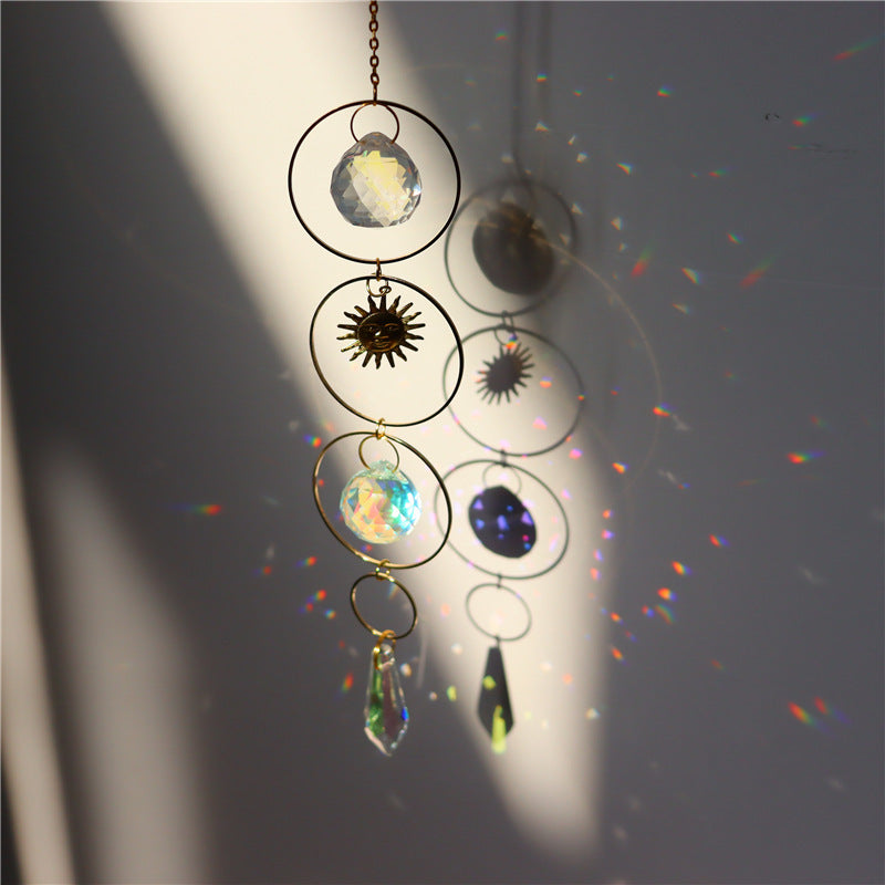 Sun Catcher Garden Lighting Jewelry Hanging Prism Pendant Garde Garden dealsniper-net Style2