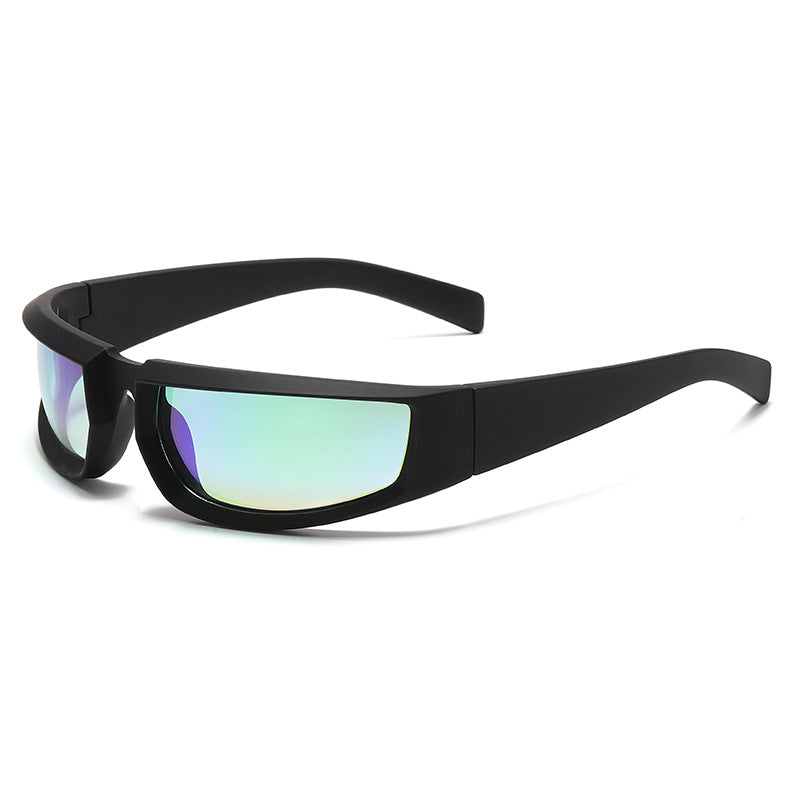 Fashion New Personality Cycling Sports Trend Sunglasses Men Gym From House Sand black mercury C2 No