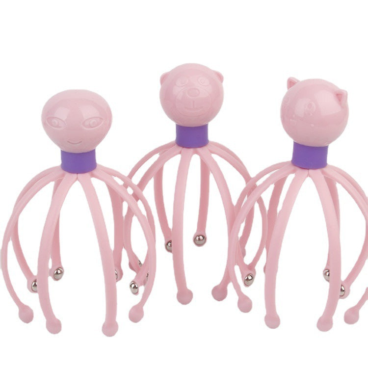 Multifunctional Octopus Ball Head Massager Head