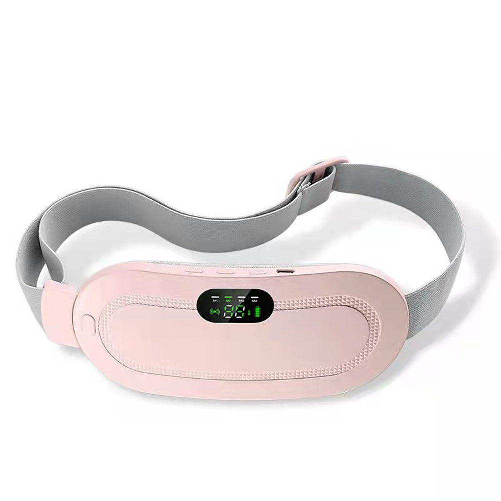 Menstrual Heating Pad Smart Warm Belt Relief Waist Pain Beauty dealsniper-net Pink Intelligent temperature contro On screen display