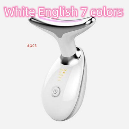 Beauty Neck Fade Care Massage Instrument Beauty DealSniper.net White English3pcs
