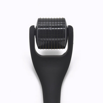 Beard Roller Microneedle Frosted Black Titanium Alloy Needle Men dealsniper-net