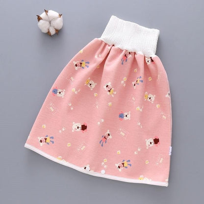 Cotton and bamboo fiber Baby diaper skirt