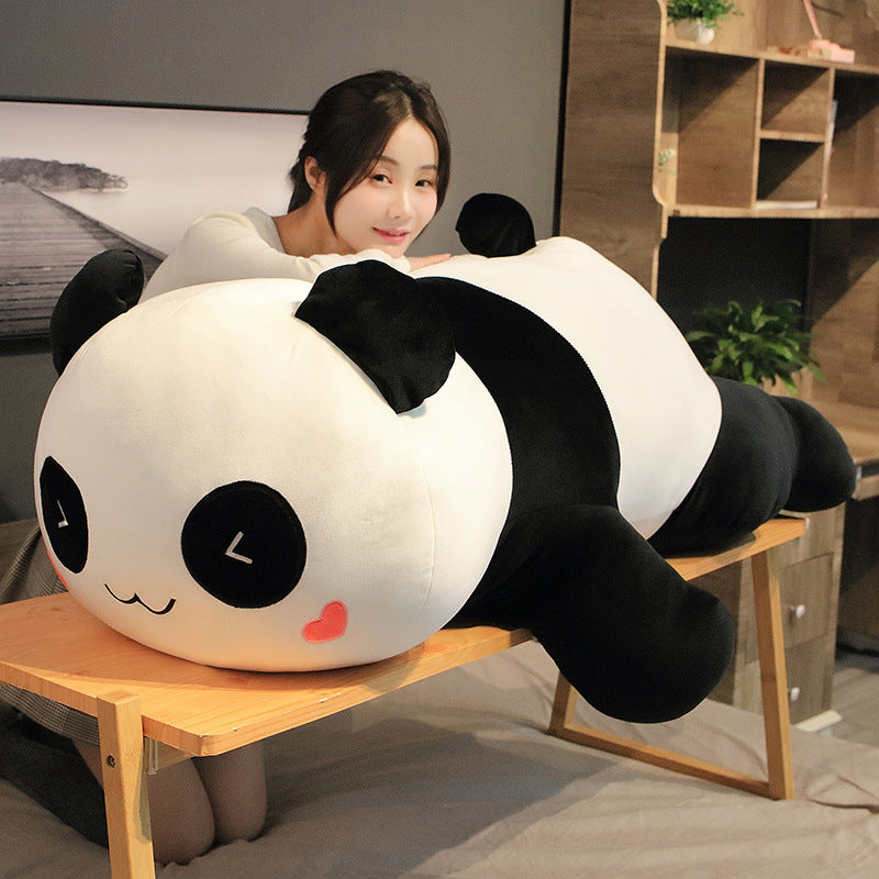 Lying Panda Pillow, Large Sleeping Pillow Kids DealSniper.net