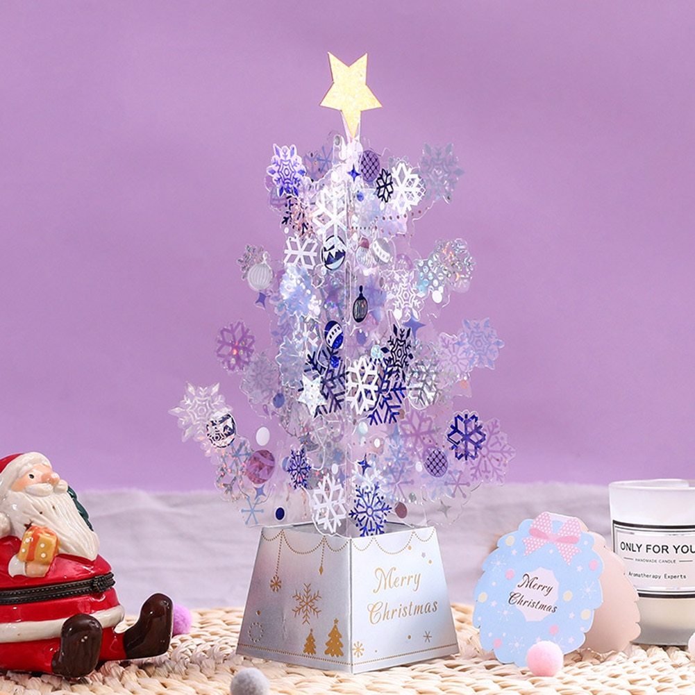 Christmas Tree Pop-Up Card 3D Card Christmas Greeting Card Holidays dealsniper-net