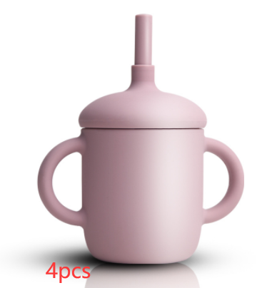 New Design Baby Feeding Cup Straw Water Bottle Sippy Cup