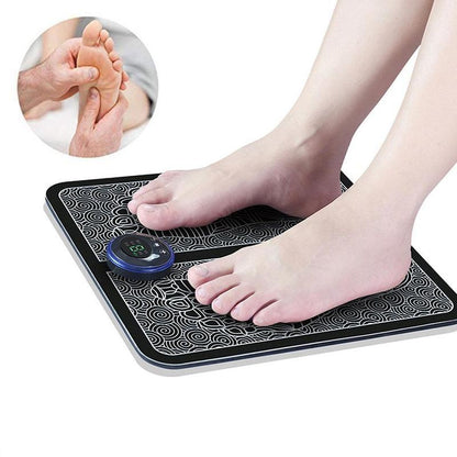 Electric EMS Foot Massager Pad Feet Muscle Stimulator Leg Health dealsniper-net