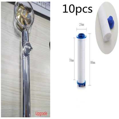 New Turbo Propeller Shower Head Water Saving High Pressure Flow