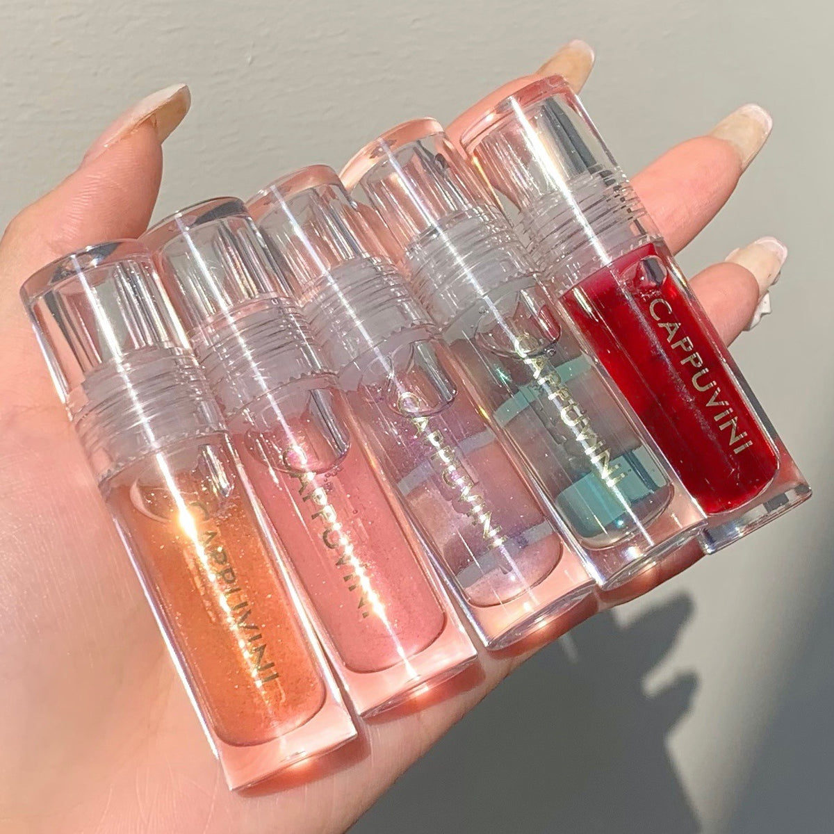 Three Per Package Transparent Water Light Lip Gloss Beauty DealSniper.net