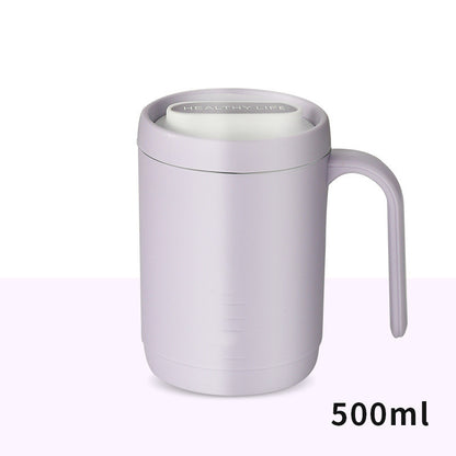 Stainless Steel Mug Creative Office Home dealsniper-net Purple Single cup 304inner liner