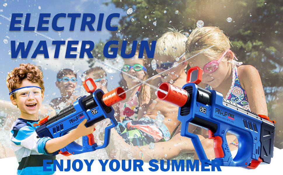 Electric Water Gun For Adults Kids Motorized Squirt Guns