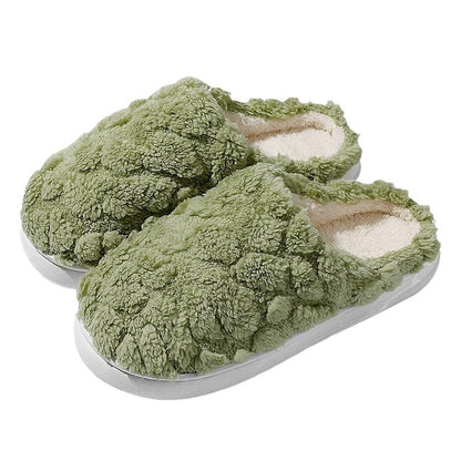 Home Fuzzy Slipper Unisex Cartoon Winter Plush Slipper Women dealsniper-net