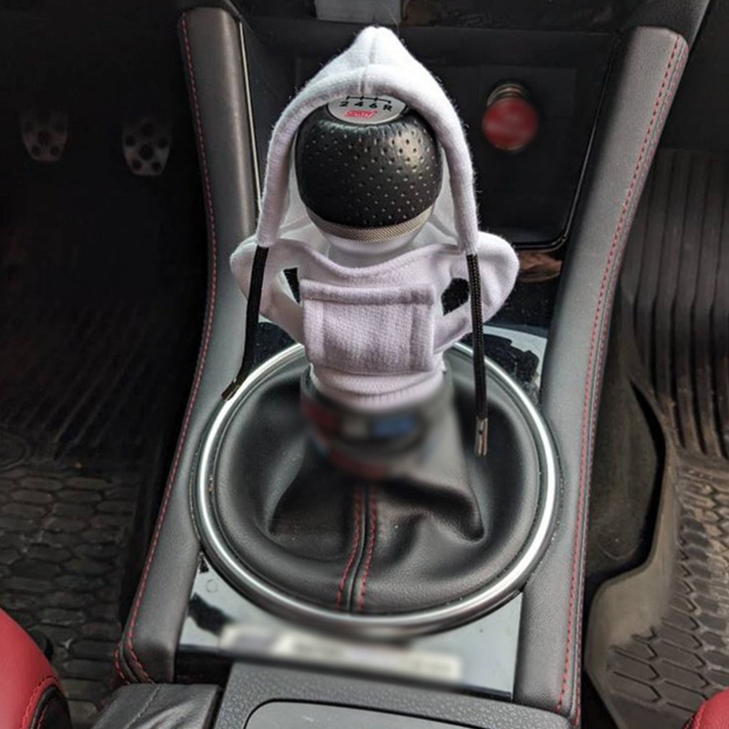 Universal Gear Knob Cover Hoodies Handle Cover Gear Grip Vehicle DealSniper.net
