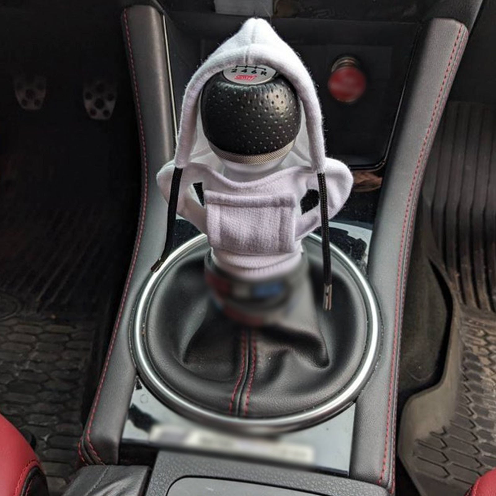 Universal Gear Knob Cover Hoodies Handle Cover Gear Grip Vehicle DealSniper.net