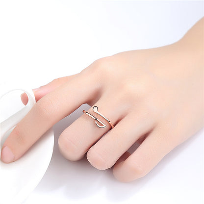 Luxury Jewelry Adjustable Music Rings Jewelry dealsniper-net