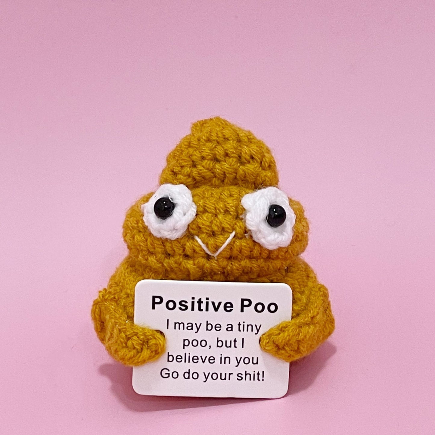 New Cute Positive Energy Pickle Doll Knitting