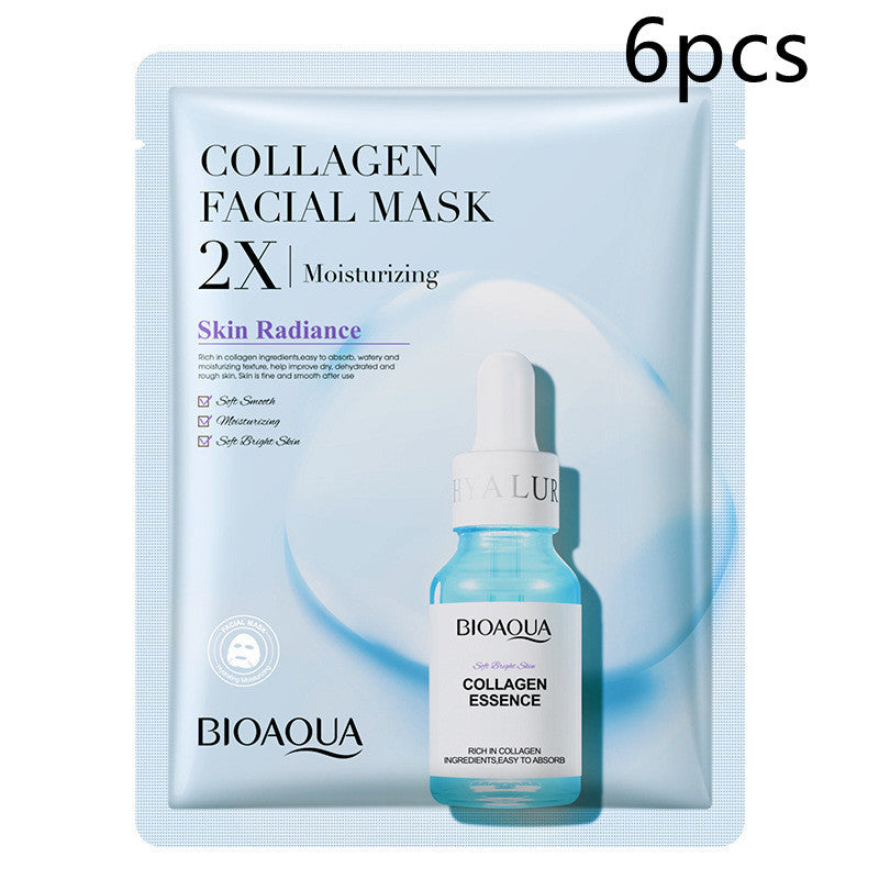 Collagen Face Mask Moisturizing Firming Face Sheet Mask Beauty DealSniper.net