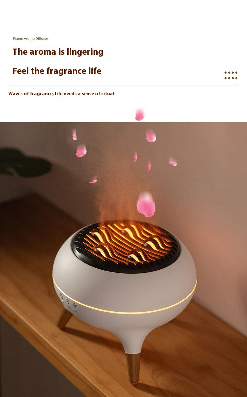Creative New Flame Mountain Aroma Diffuser Home Decor Gym From House