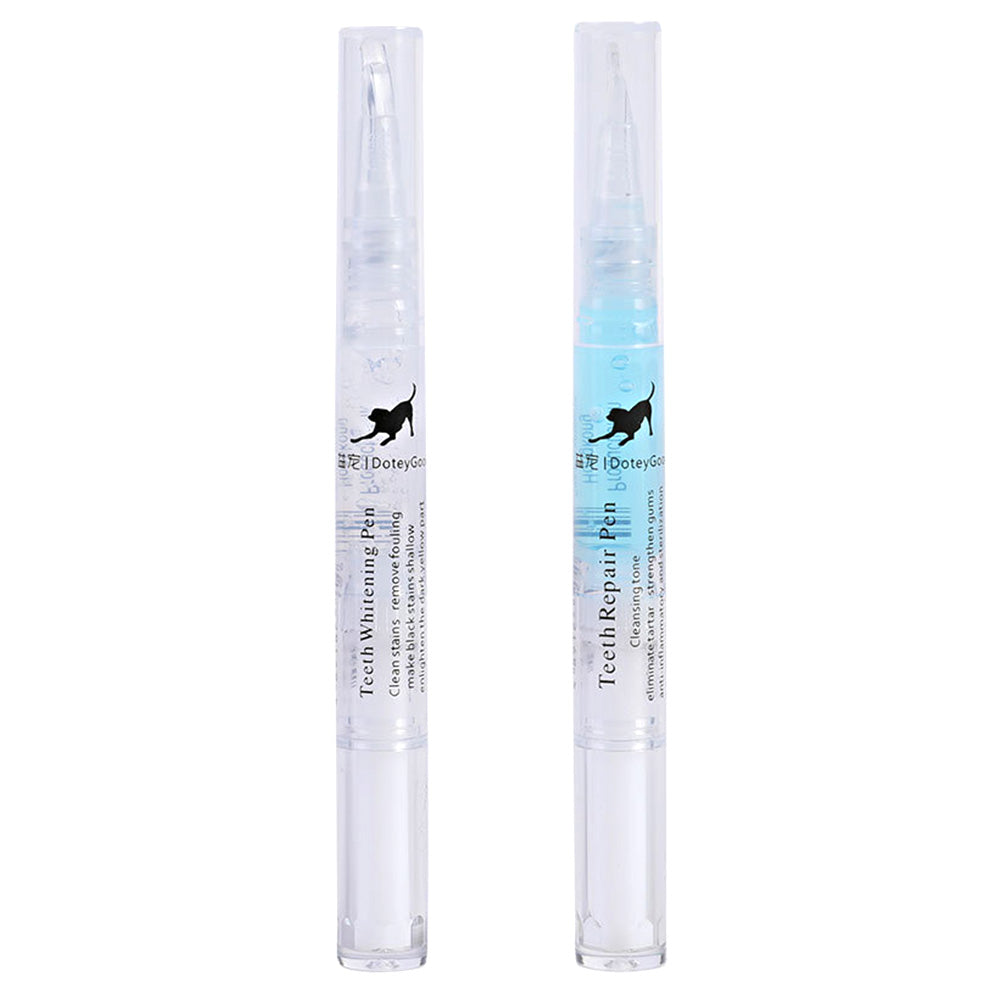 Pet Teeth Repairing Kit For Dog Cat Teeth Cleaning Pen Kit Pets Gym From House 5ml Q2pc
