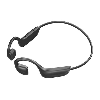 G-100 bone conduction bluetooth headset ear-mounted Electronics DealSniper.net Black G100