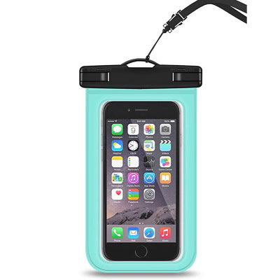 Waterproof Mobile Phone Bag Diving Drifting Bag Gadgets dealsniper-net Turquoise