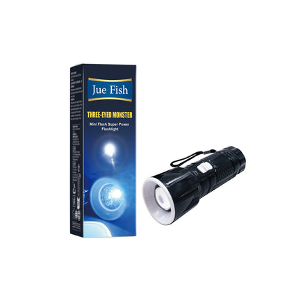 Jue-Fish Mini Flashlight With Strong Light Multi-Purpose Outdoor DealSniper.net
